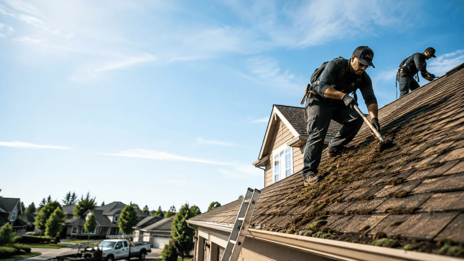Roof Moss Removal in Hudson, IN near me